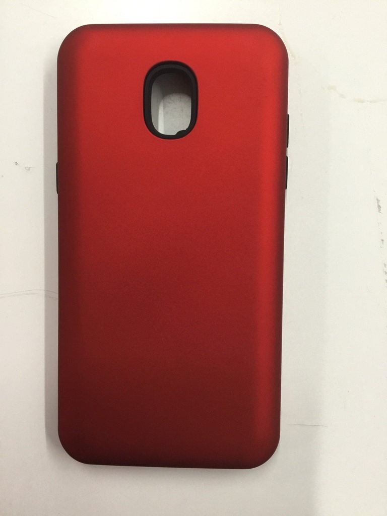 Hybrid Combo Layer Protective Case  for Samsung J3 2018 - Red