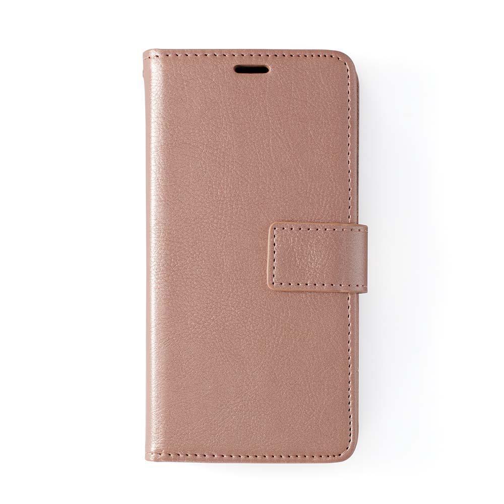 Classic Magnet Wallet Case  for Galaxy Note 10 Plus - Rose Gold