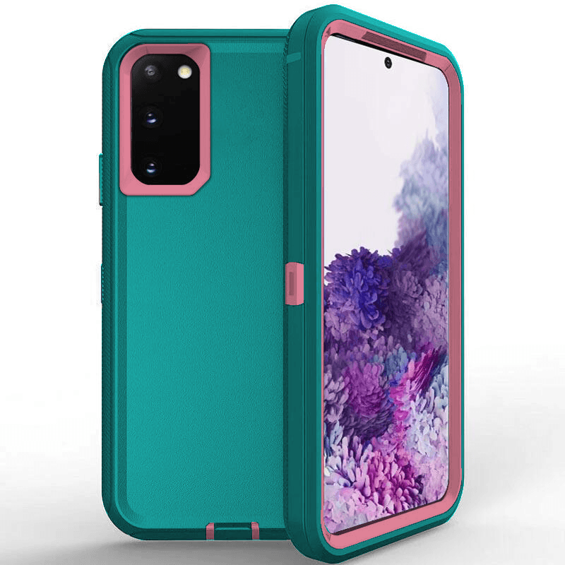 DualPro Protector Case for Galaxy Note 20 - Teal & Pink