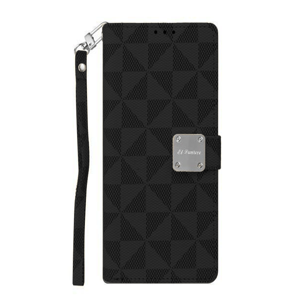 Triangle Wallet Case for Note 20 - Black