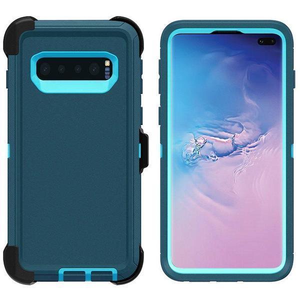 DualPro Protector Case  for Galaxy Note 8 - Teal & Light Teal
