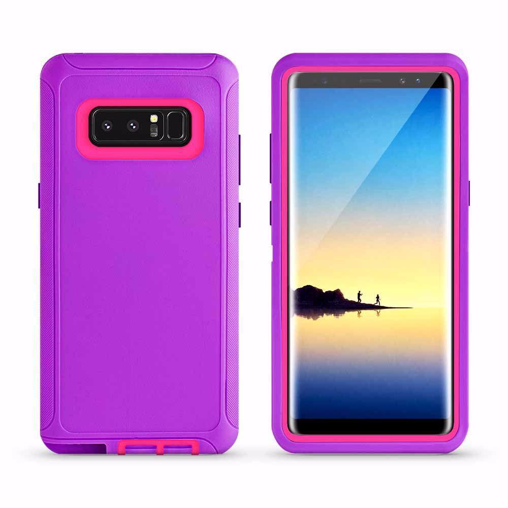DualPro Protector Case  for Galaxy Note 8 - Purple & Pink