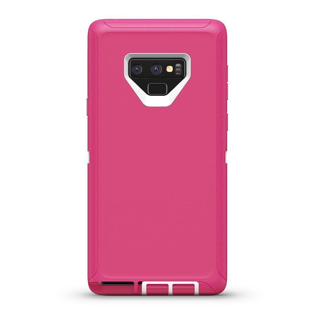 DualPro Protector Case  for Galaxy Note 9 - Pink & White