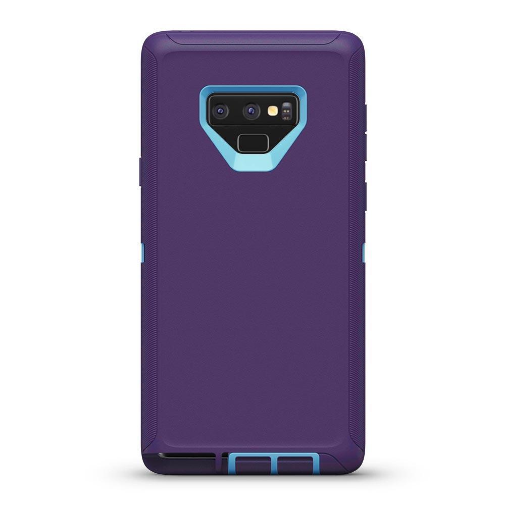 DualPro Protector Case  for Galaxy Note 9 - Purple & Light Blue