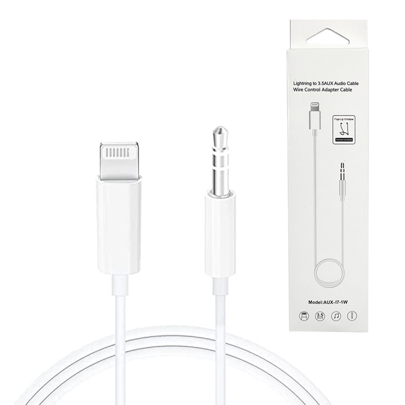 IOS to 3.5 AUX Audio Adapter Cable