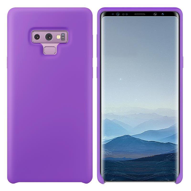 Premium Silicone Case for Galaxy Note 9 - Purple