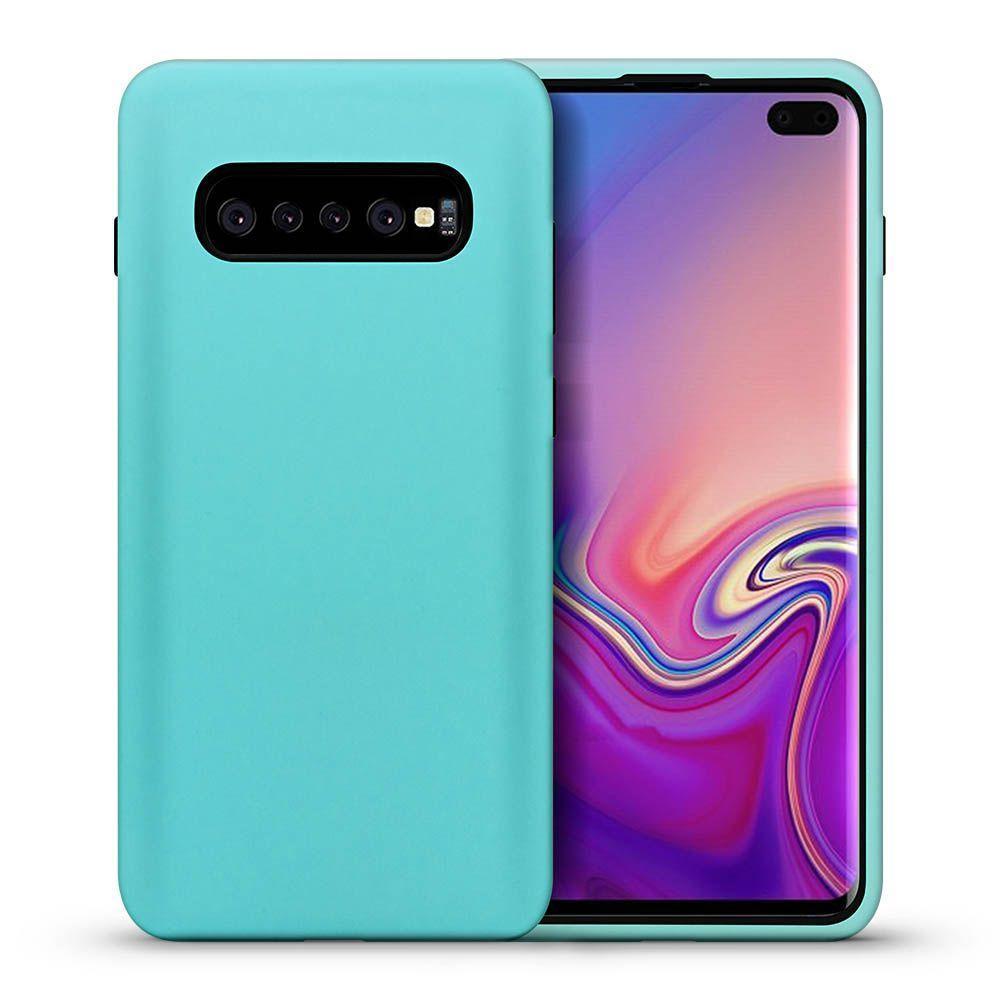 Hybrid Combo Layer Protective Case  for Galaxy S10 - Teal