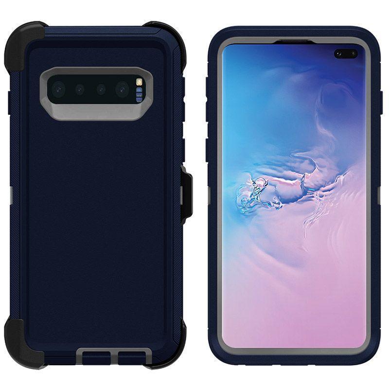DualPro Protector Case  for Galaxy S10 E - Dark Blue & Gray