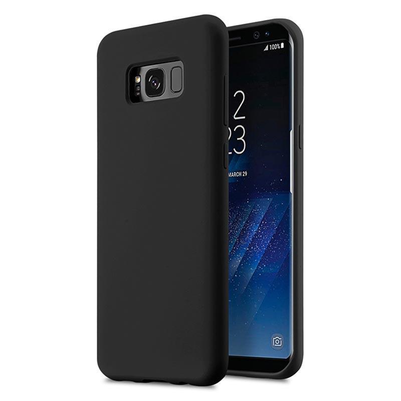 Premium Silicone Case for Galaxy S10 E - Black