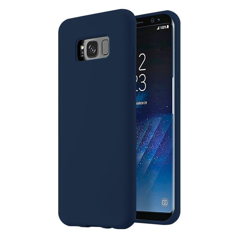 Premium Silicone Case for Galaxy S10 E - Dark Blue