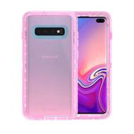 Transparent  DualPro Protector Case for Galaxy S10 E - Pink