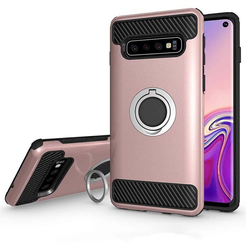MD Ring Case  for Galaxy S10 - Rose Gold