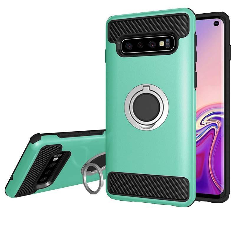 MD Ring Case  for Galaxy S10 - Teal