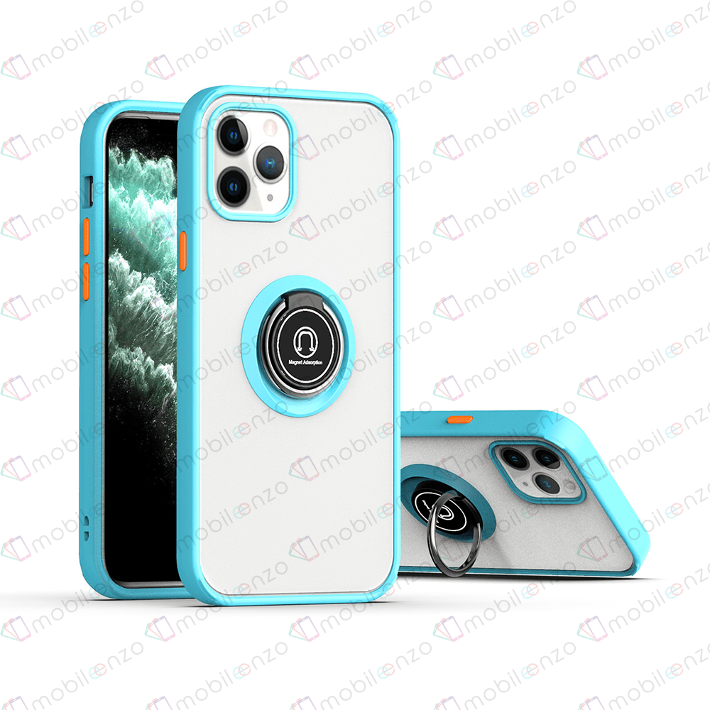 Matte Ring Case  for iPhone 11 - Blue
