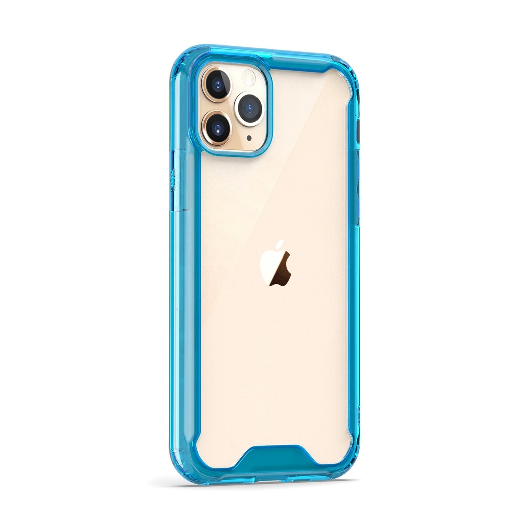 Acrylic Transparent Case  for iPhone 11 Pro - Blue