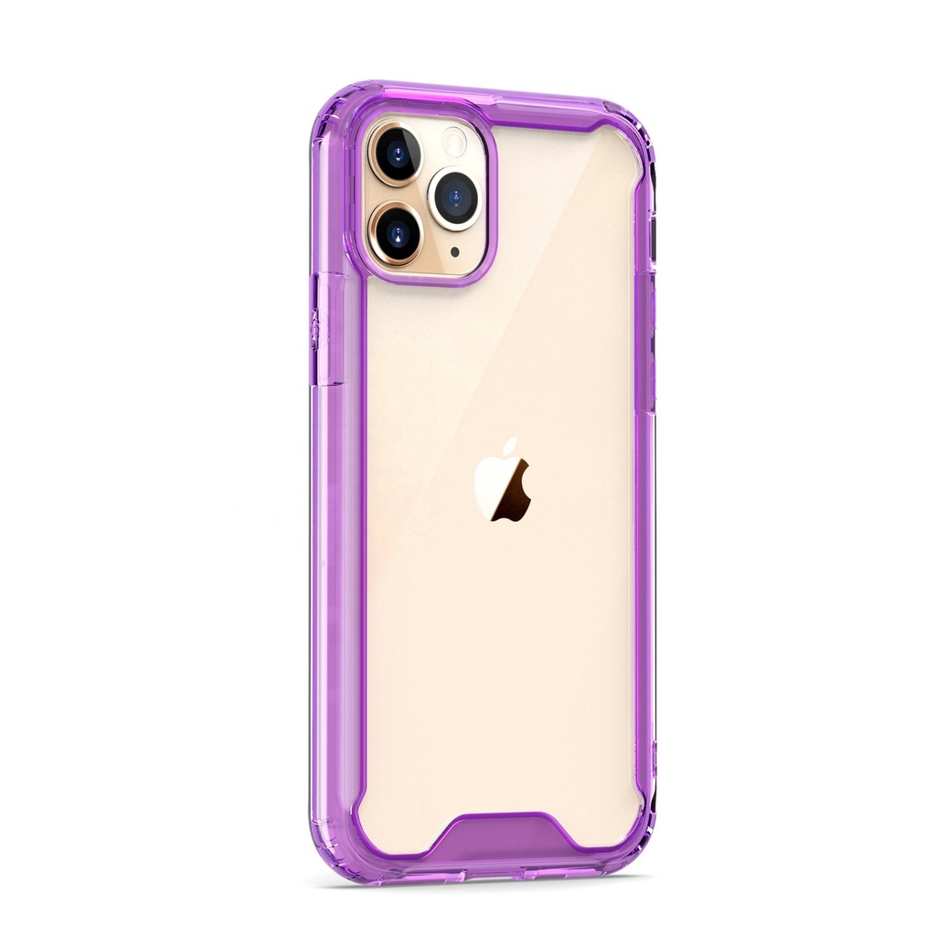 Acrylic Transparent Case  for iPhone 11 Pro - Purple