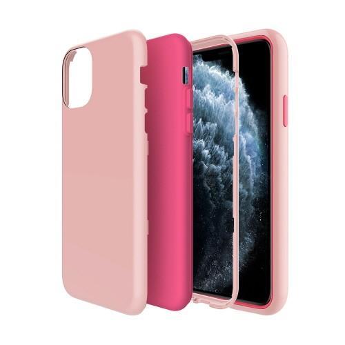 Hybrid Combo Layer Protective Case  for iPhone 11 Pro - Pink