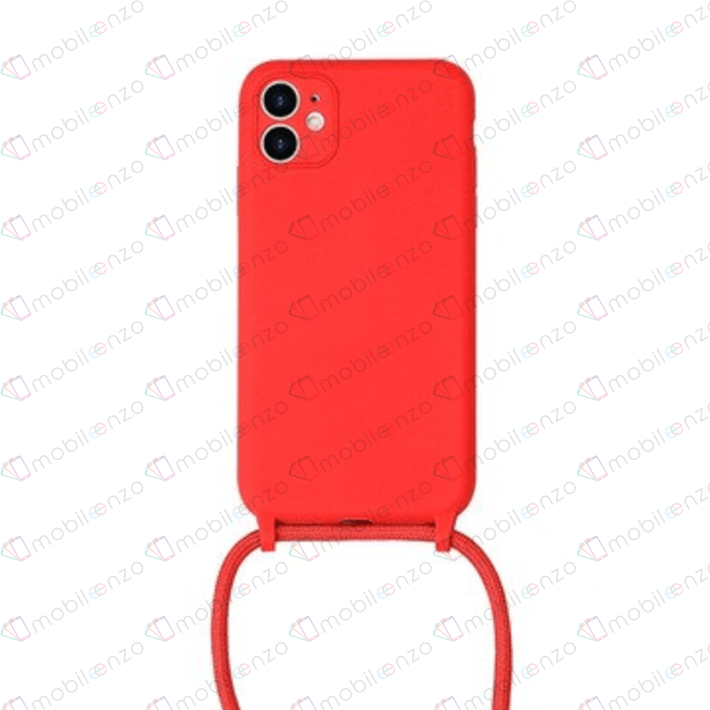 Lanyard Case for iPhone 11 Pro - Red
