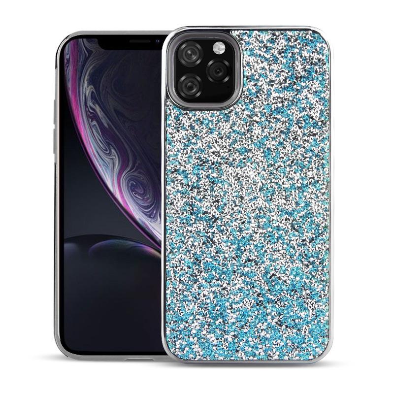 Color Diamond Hard Shell Case  for iPhone 11 Pro Max - Blue