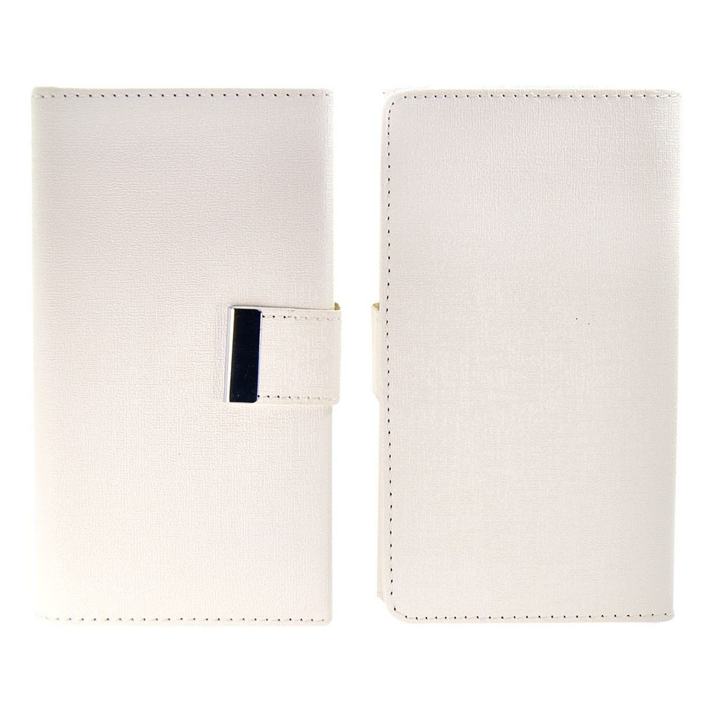 Real Wallet Case  for Galaxy S6 - White