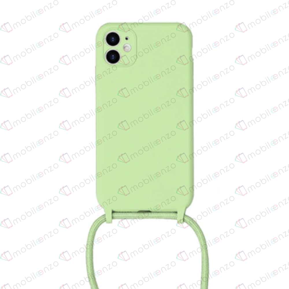 Lanyard Case for iPhone 11 Pro Max - Light Green
