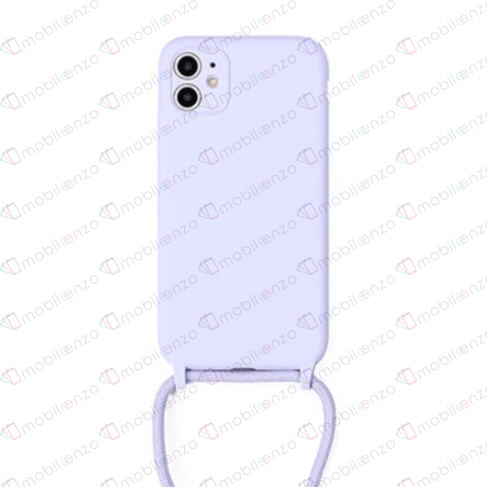 Lanyard Case for iPhone 11 Pro Max - Light Purple