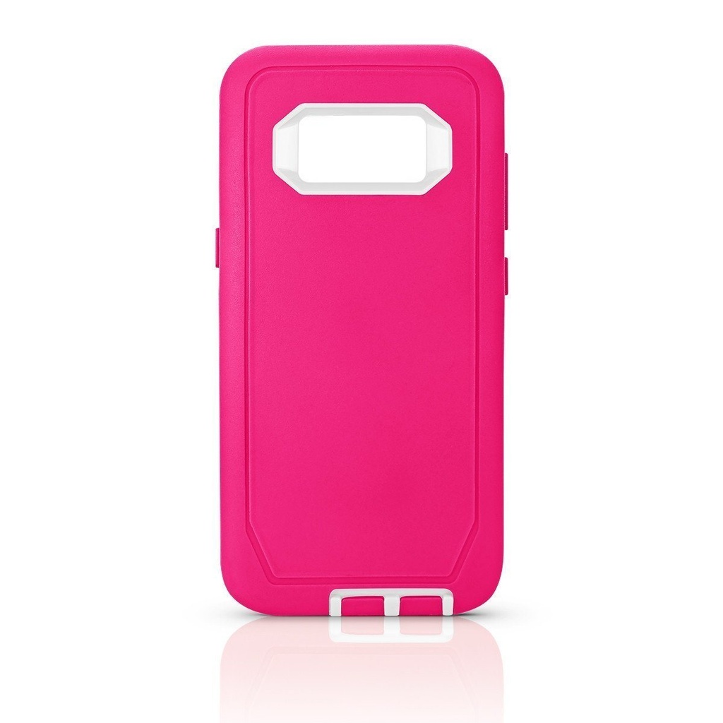 DualPro Protector Case  for Galaxy S8 - Pink & White