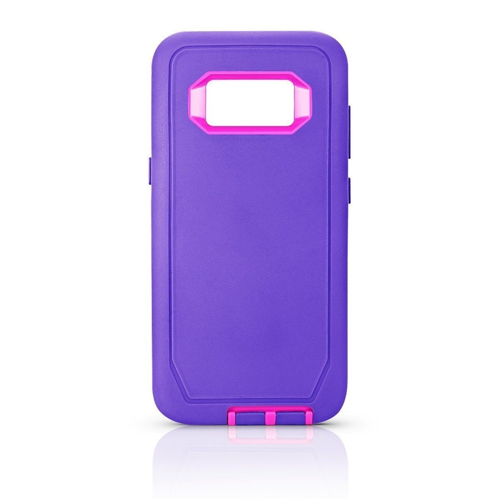 DualPro Protector Case  for Galaxy S8 - Purple & Pink