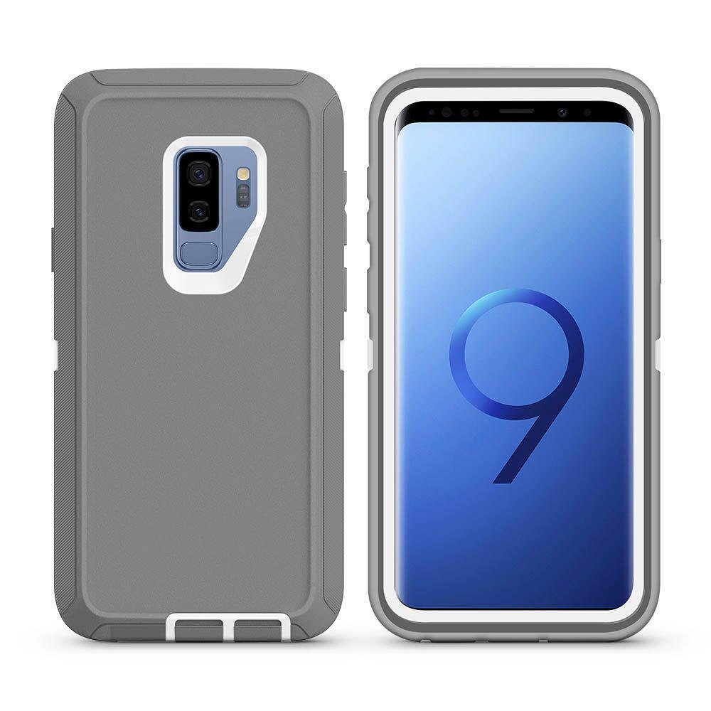 DualPro Protector Case  for Galaxy S9 - Gray & White