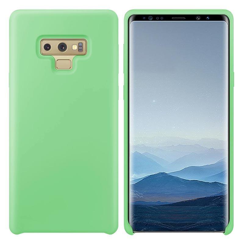 Premium Silicone Case for Galaxy S9 - Green