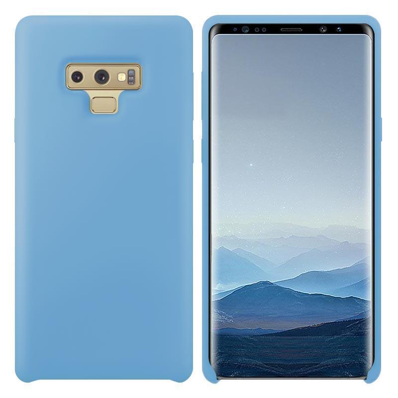 Premium Silicone Case for Galaxy S9 - Lake Blue