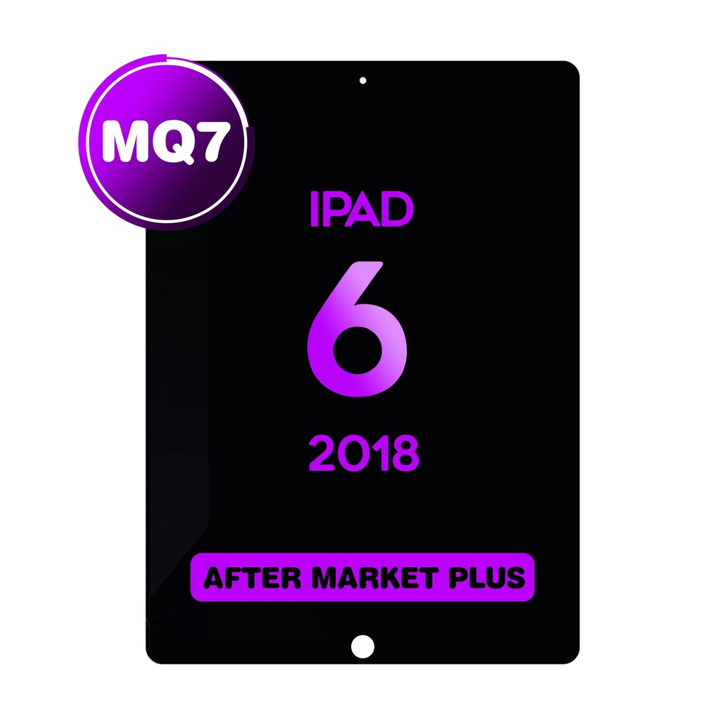 Digitizer for iPad 6 (2018) Without Home Button (MQ7 / Aftermarket Plus) - Black 