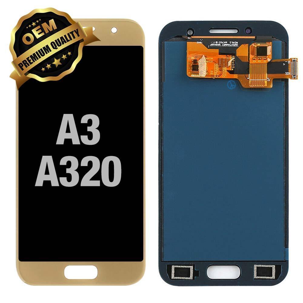 LCD Assembly for Samsung Galaxy A3 (A320 / 2017) - Gold