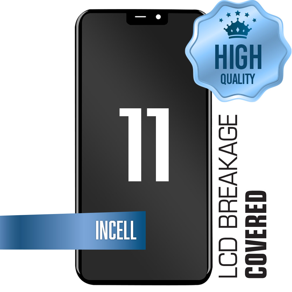 LCD Assembly for iPhone 11 (High Quality, Incell) With Plate
