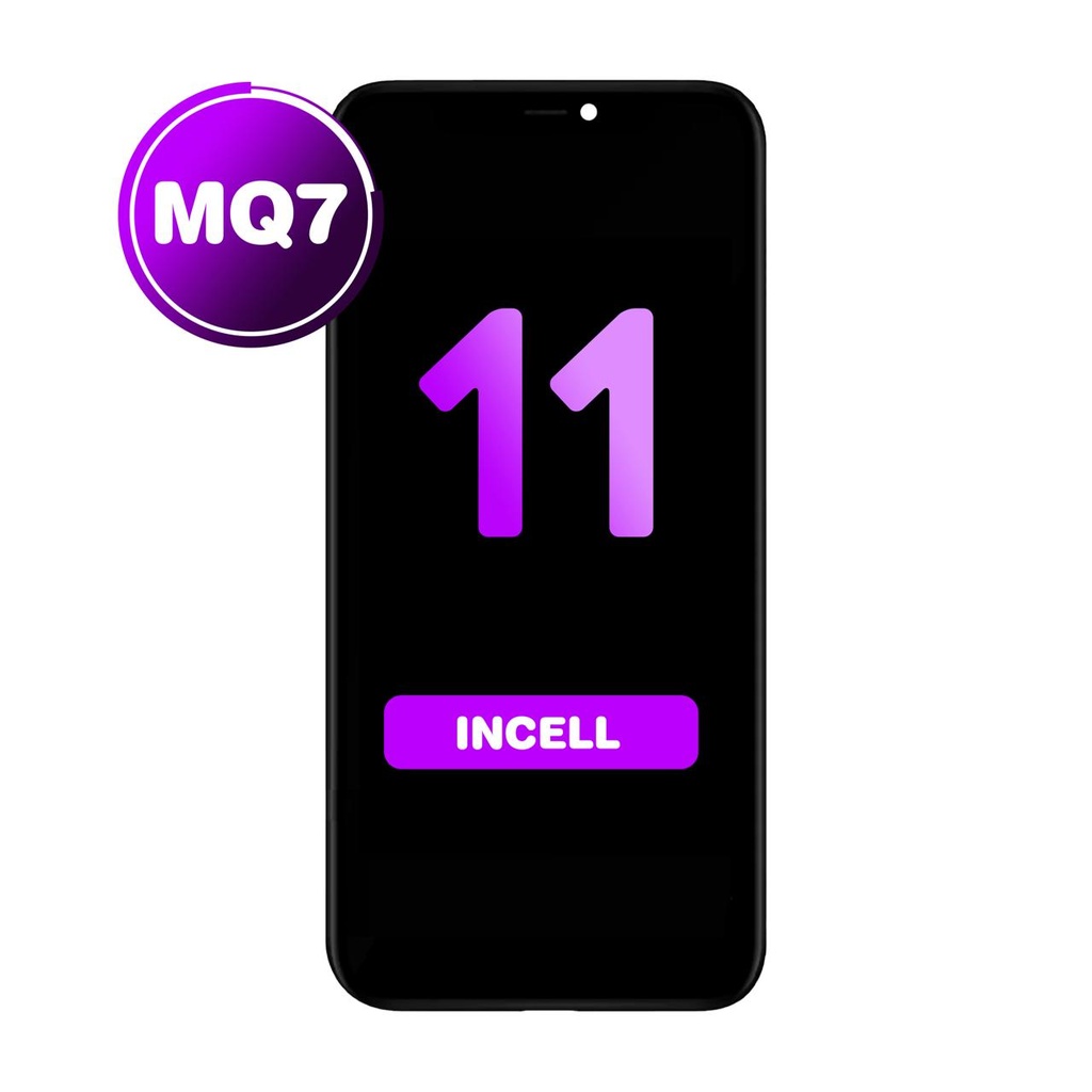 LCD Assembly for iPhone 11 (MQ7 /Incell) With Plate / IC Transferable
