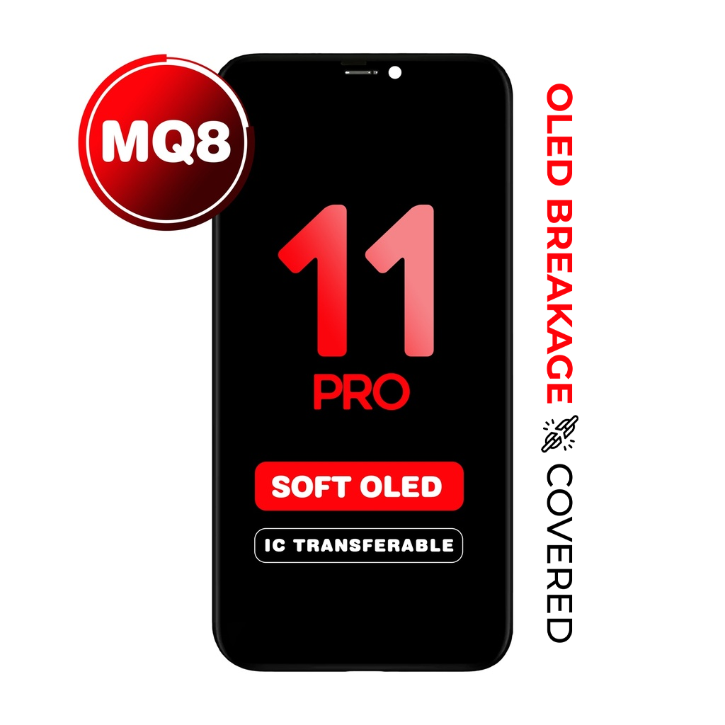 OLED Assembly for iPhone 11 Pro (MQ8 /  Soft OLED) (IC Transferable)