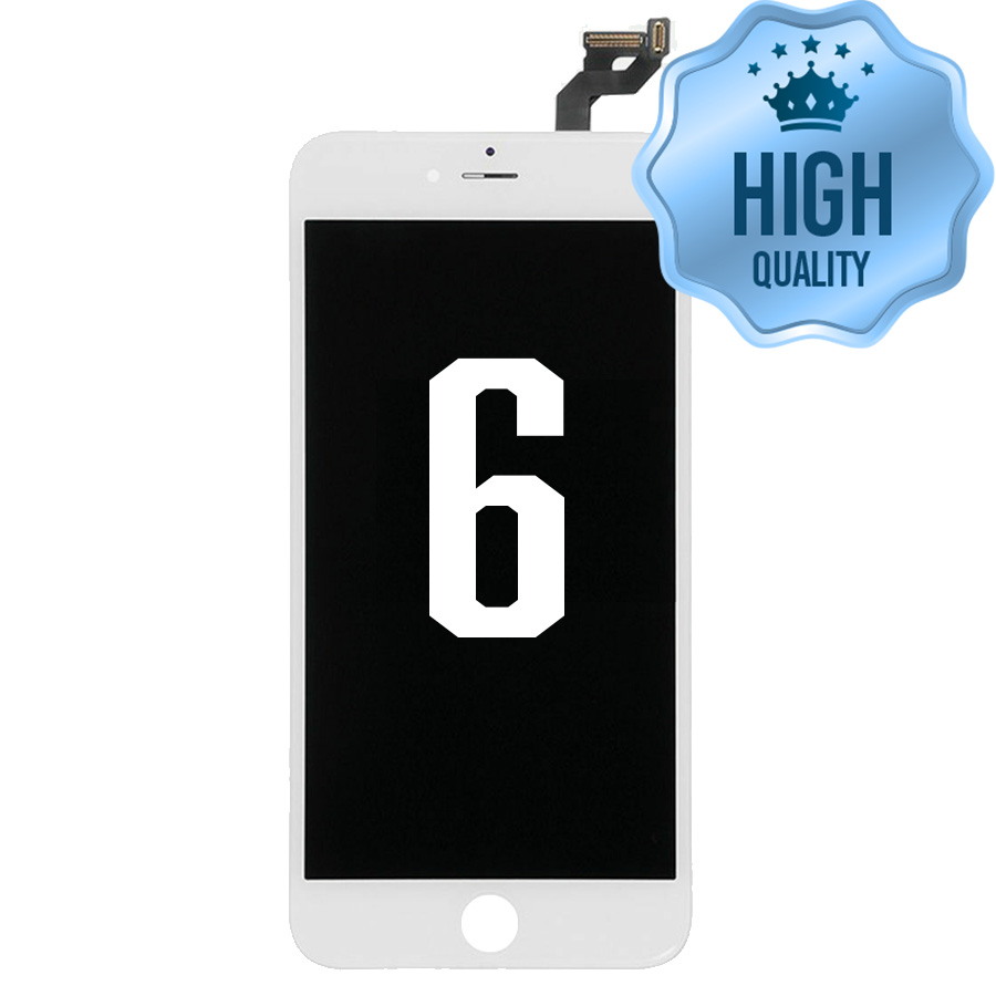 LCD Digitizer for iPhone 6 (High Quality) White