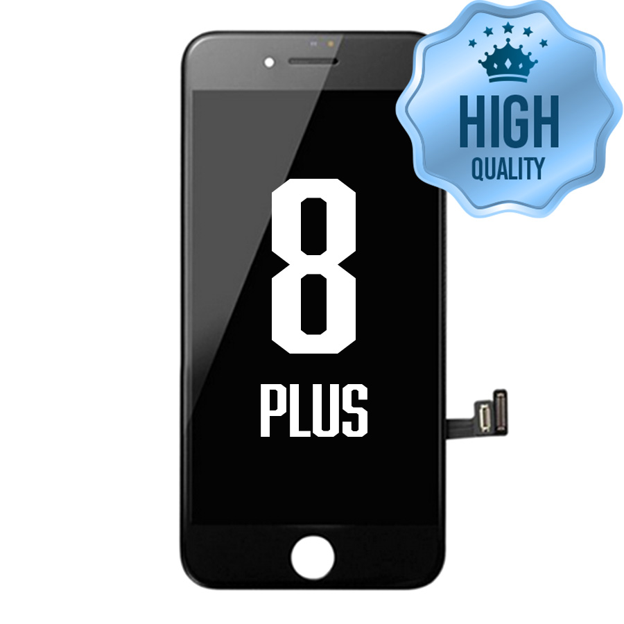 LCD Digitizer for iPhone 8P (High Quality) Black