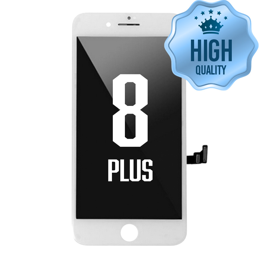 LCD Digitizer for iPhone 8P (High Quality) White