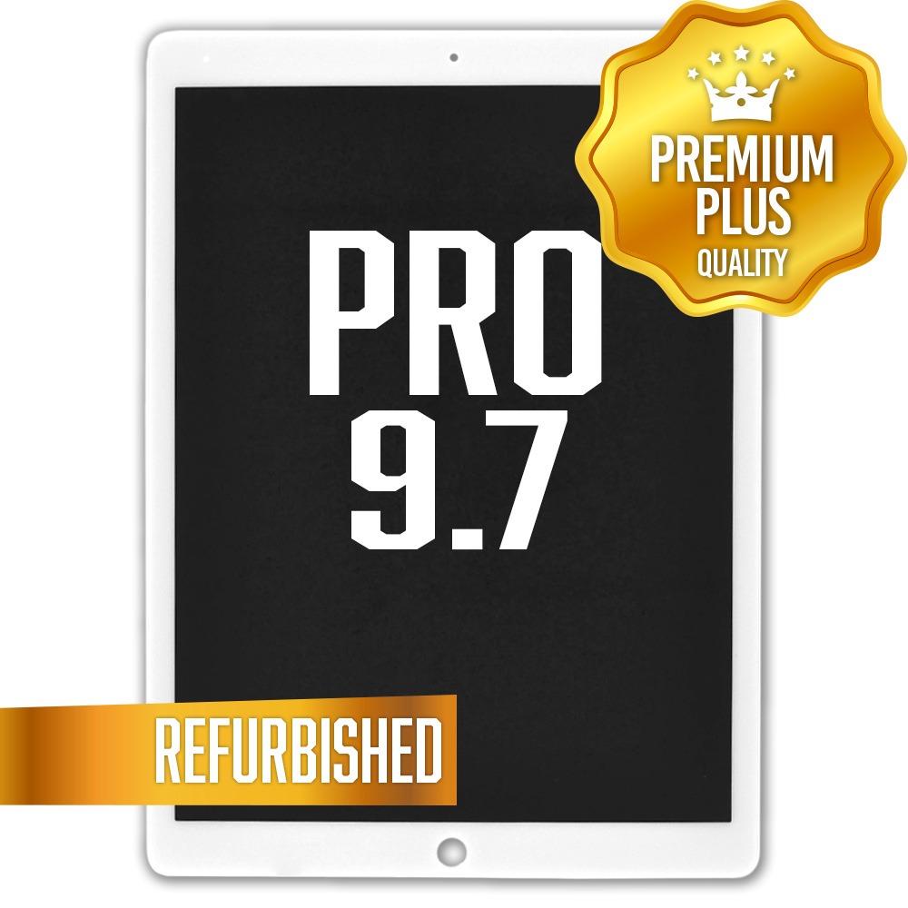 LCD with Digitizer for iPad Pro 9.7" WHITE (Premium Plus) Refurbished