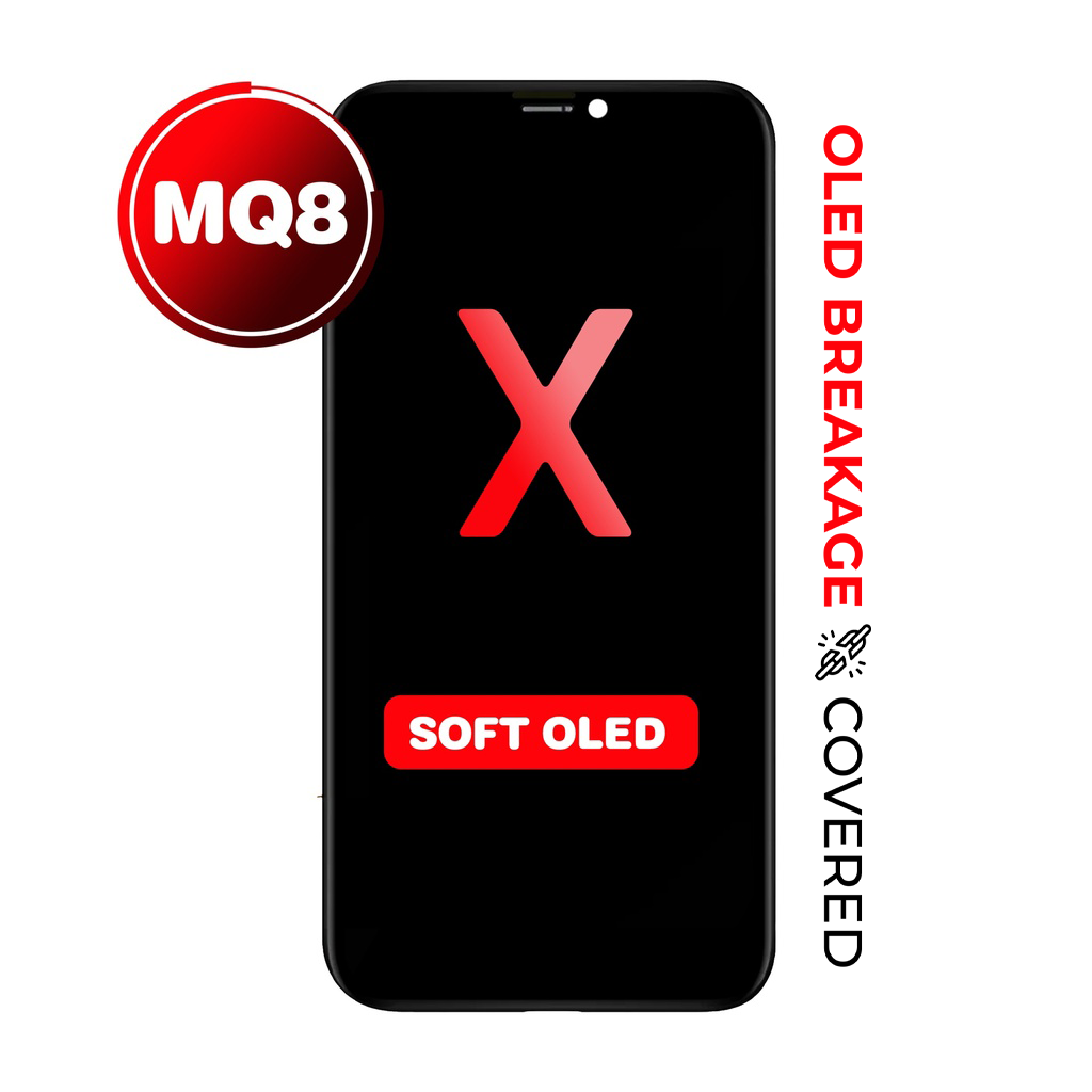 OLED Assembly For iPhone X (MQ8 / Soft OLED)