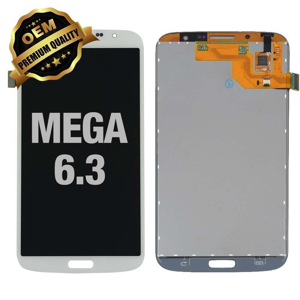 LCD Assembly for Samsung Galaxy Mega 6.3 (White)