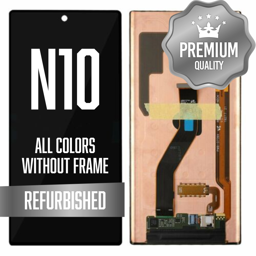 LCD for Samsung Note 10 Without Frame - All Colors (Refurbished)