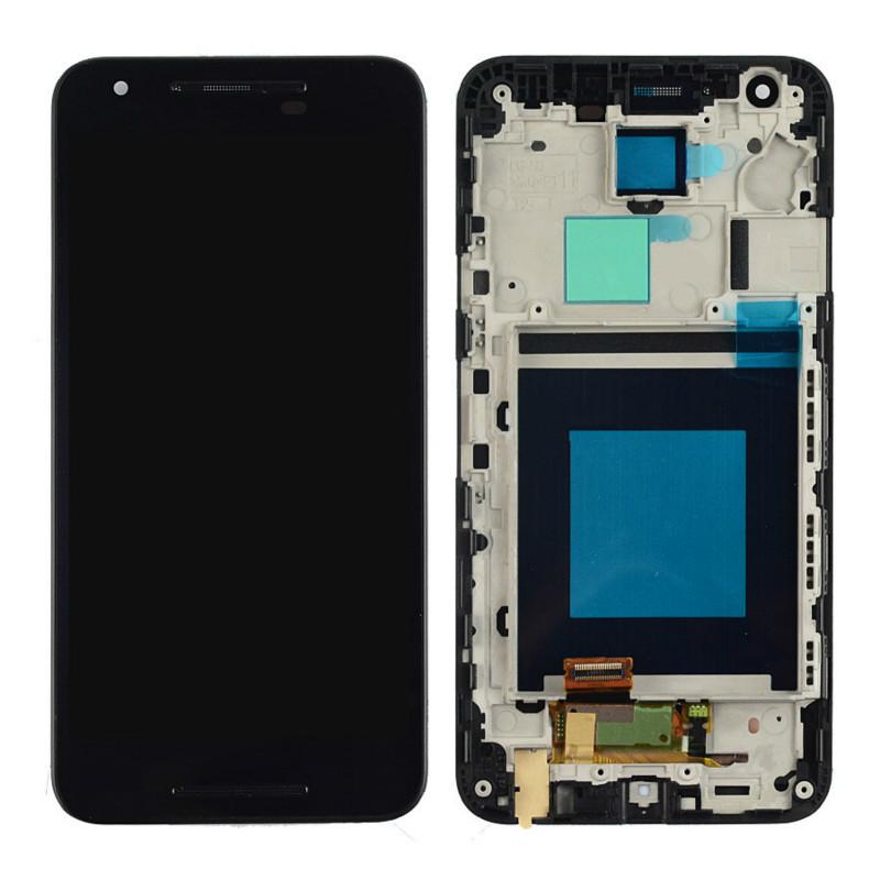 LCD Assembly for Nexus 5 With Frame - Black