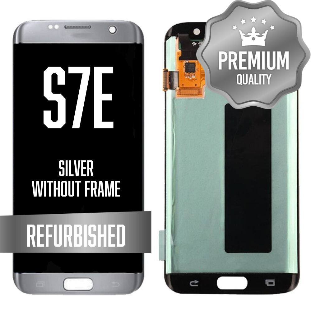 LCD for Samsung Galaxy S7 Without Frame - Silver (Refurbished)