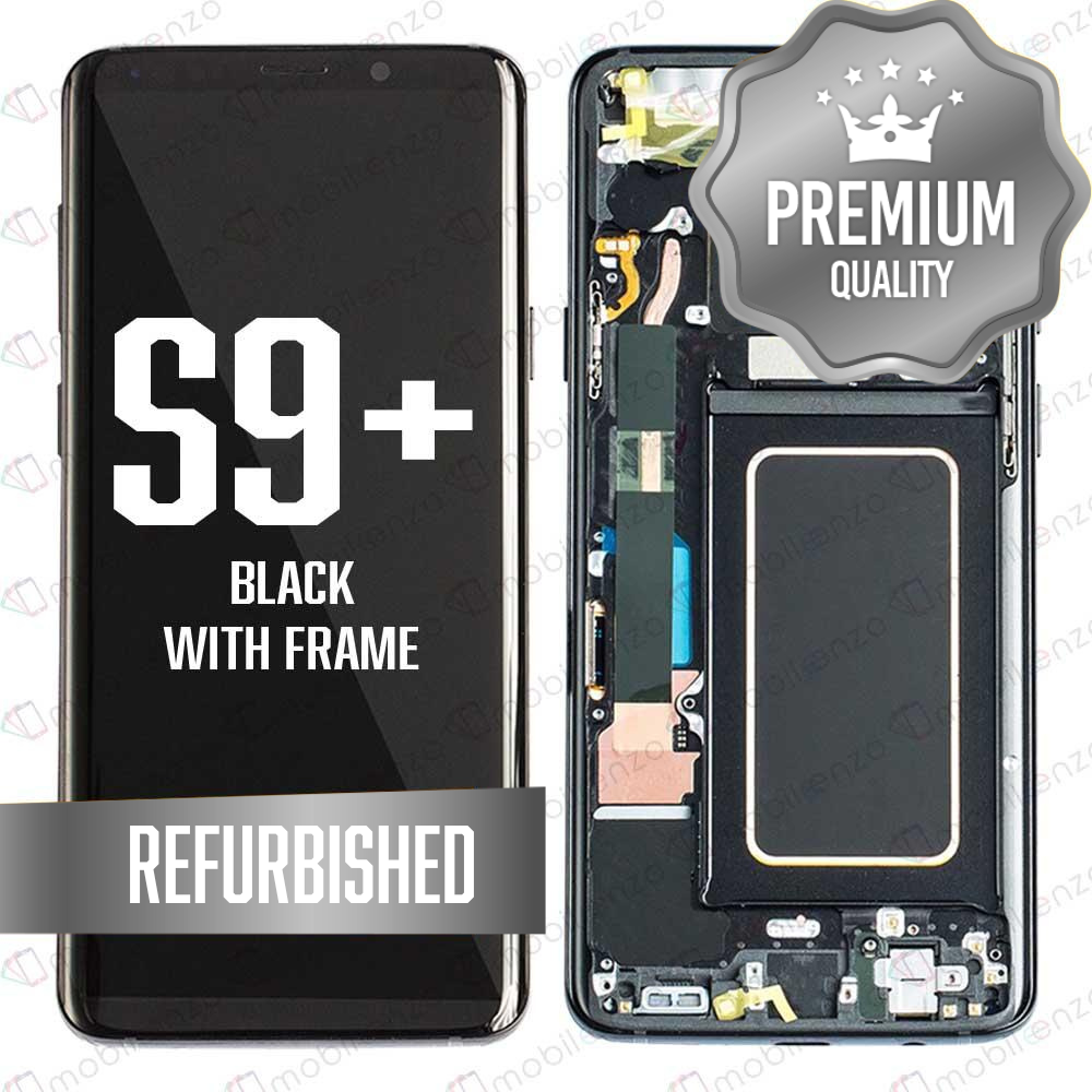 LCD for Samsung Galaxy S9P With Frame - Black (Refurbished)