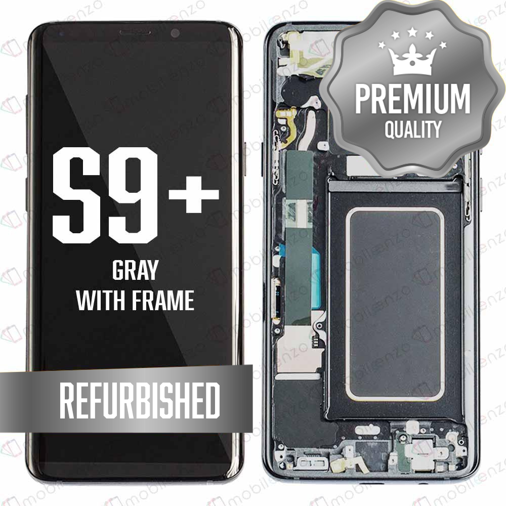 LCD for Samsung Galaxy S9P With Frame - Gray (Refurbished)