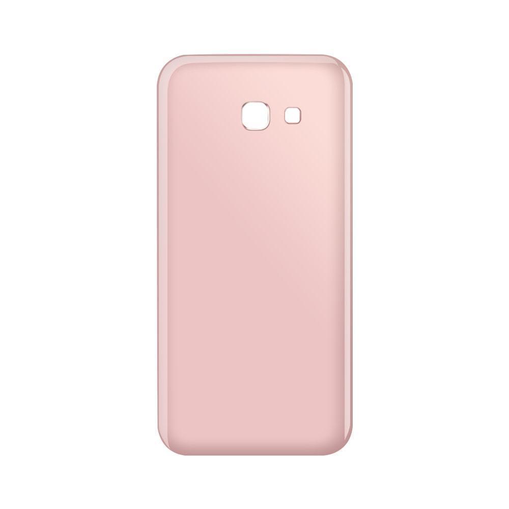 Back Cover Glass For Samsung Galaxy A7 (A720 / 2017) (No Logo) - Pink