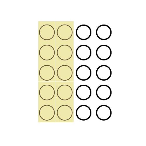 Big Hole Camera Lens with Adhesive Tape for iPhone 11 (10 Pcs) (Premium)