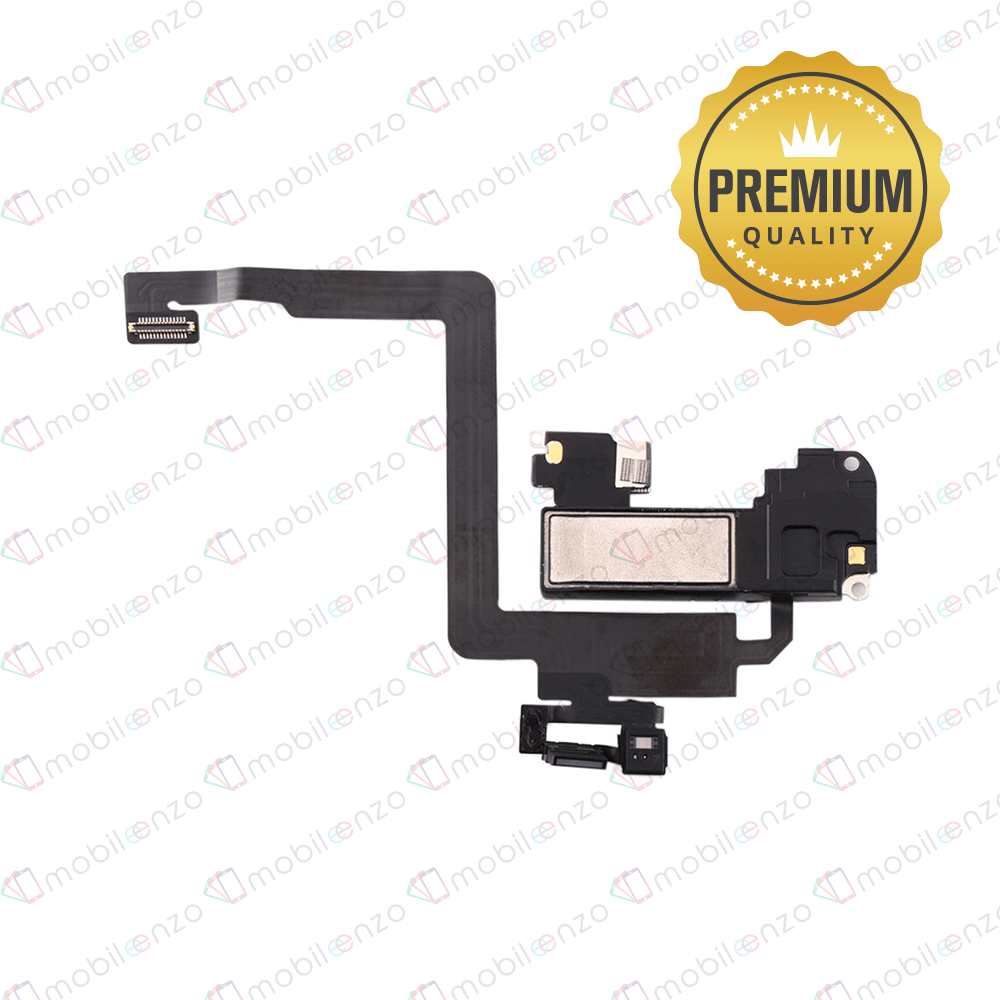 Earpiece Speaker And Proximity Sensor With Flex Cable For iPhone 11 (Premium) (Soldering Required For Face ID Functionality)